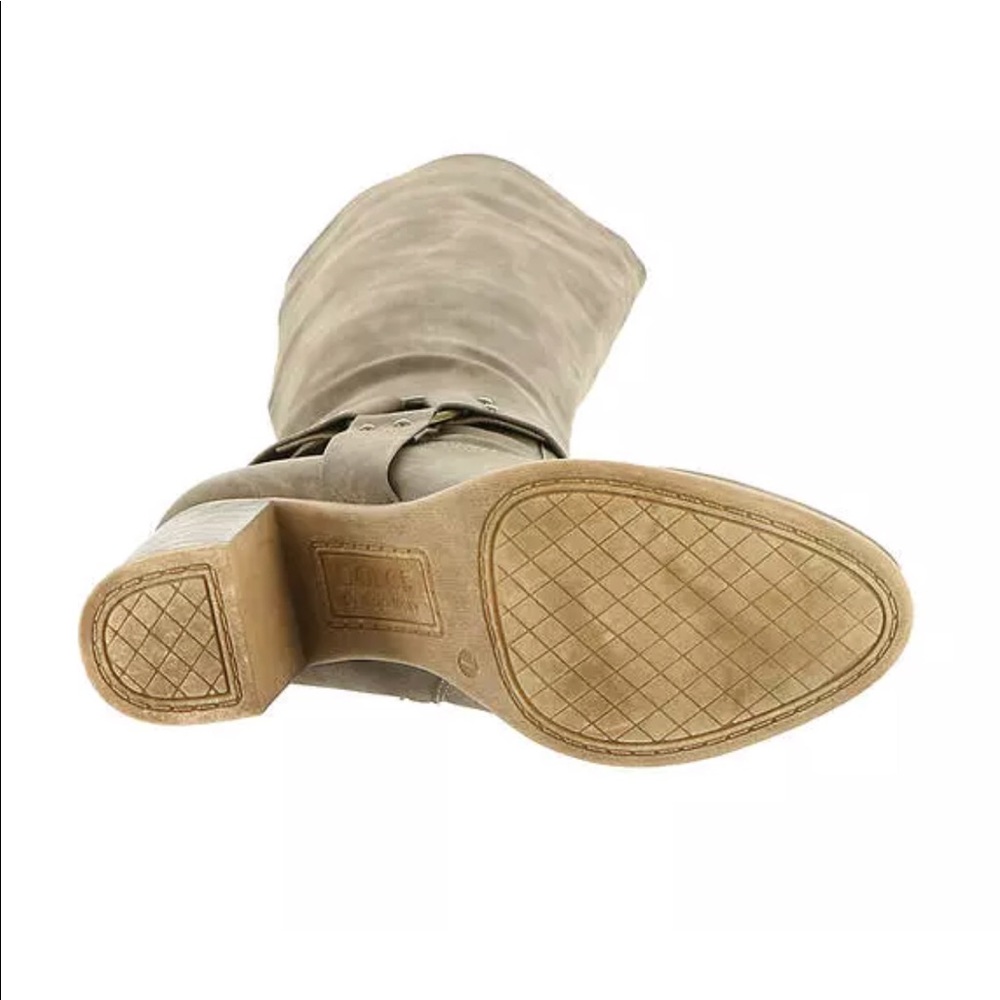 Dolce by Mojo Moxy Dora Knee High Faux Brown Boots - Picture 4 of 5